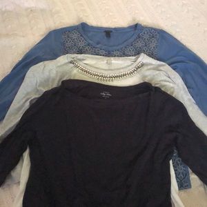 J.CREW bundle of tee shirts